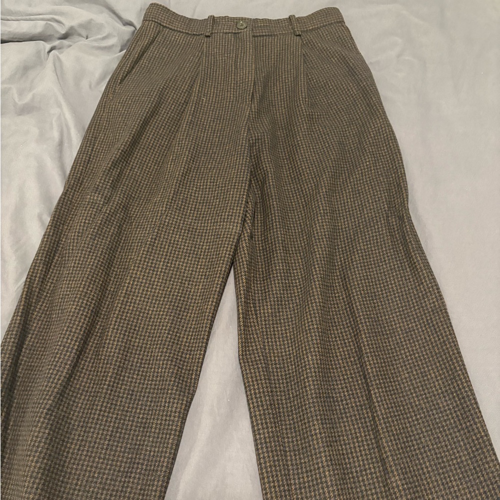 COS wide leg wool trousers